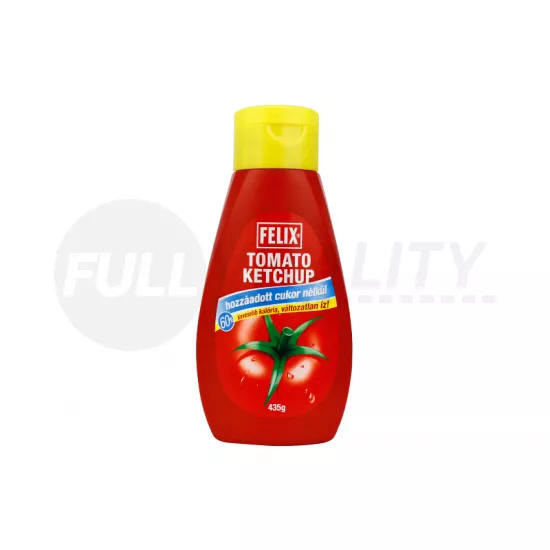 FELIX KETCHUP HOZZÁADOTT CUKOR NÉLKÜL 435G
