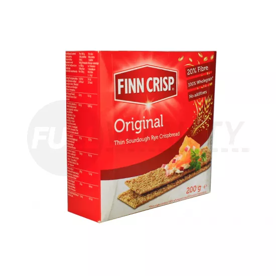 FINN CRISP VÉKONY ROPOGÓS KENYÉR NATÚR 200G