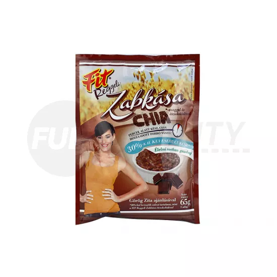 FIT REGGELI ZABKÁSA CHIA MAGGAL ÉS ÉTCSOKOLÁDÉVAL 65G