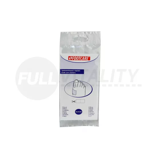 FOOTCARE TYÚKSZEMTAPASZ  VÁGHATÓ 6X4CM 2DB