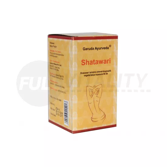 GARUDA AYURVEDA SHATAVARI KAPSZULA VEGETÁRIÁNUS 60DB
