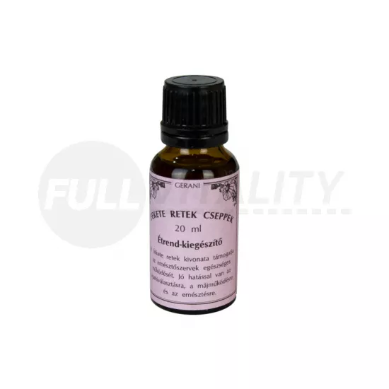 GERANI FEKETE RETEK CSEPPEK