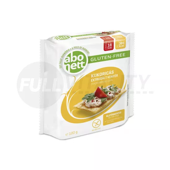 GLUTÉNMENTES ABONETT EXTRUDÁLT KENYÉR KUKORICA 100G