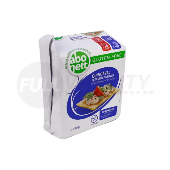 GLUTÉNMENTES ABONETT EXTRUDÁLT KENYÉR QUINOÁVAL 100G