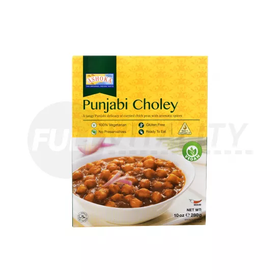 GLUTÉNMENTES ASHOKA VEGÁN PUNJABI CHOLEY INDIAI KÉSZÉTEL 280G