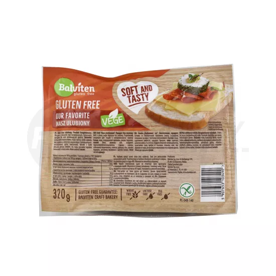 GLUTÉNMENTES BALVITEN KEDVENC KENYERÜNK 320G