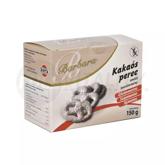 GLUTÉNMENTES BARBARA KAKAÓS PEREC 150G