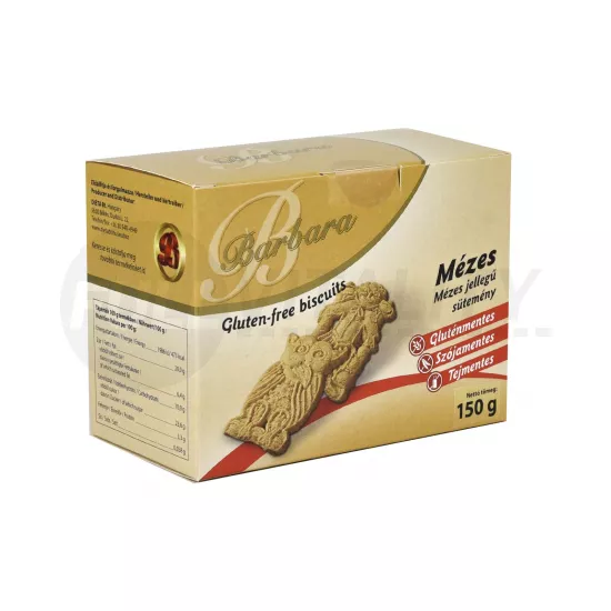 GLUTÉNMENTES BARBARA MESE MÉZES SIMA 150G
