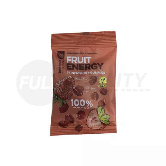 GLUTÉNMENTES BOMBUS FRUIT ENERGY GUMMIES EPRES GYÜMÖLCSCUKORKÁK 35G