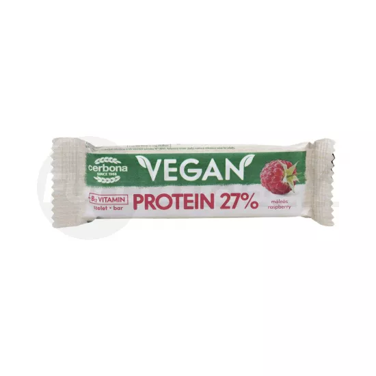 GLUTÉNMENTES CERBONA VEGÁN MÁLNA SZELET PROTEINES 40G
