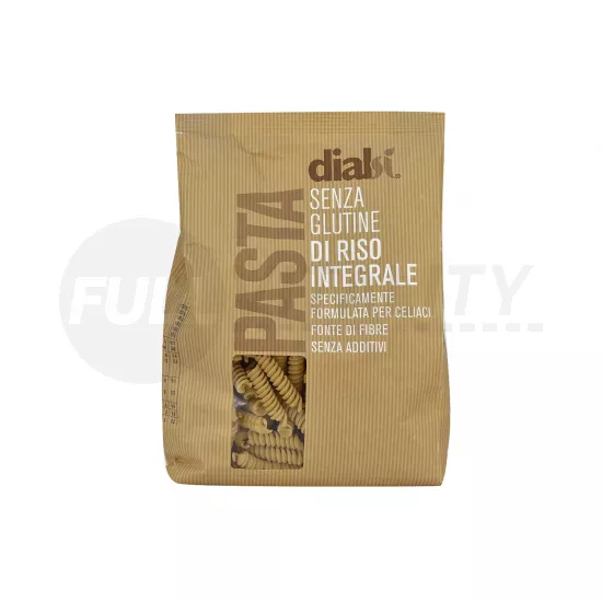 GLUTÉNMENTES DIALSÍ BARNA RIZSLISZT TÉSZTA FUSILLI 400G