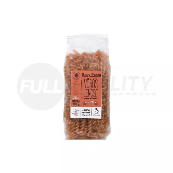 GLUTÉNMENTES EDEN PRÉMIUM EASY PASTA VÖRÖSLENCSE TÉSZTA ORSÓ 200G