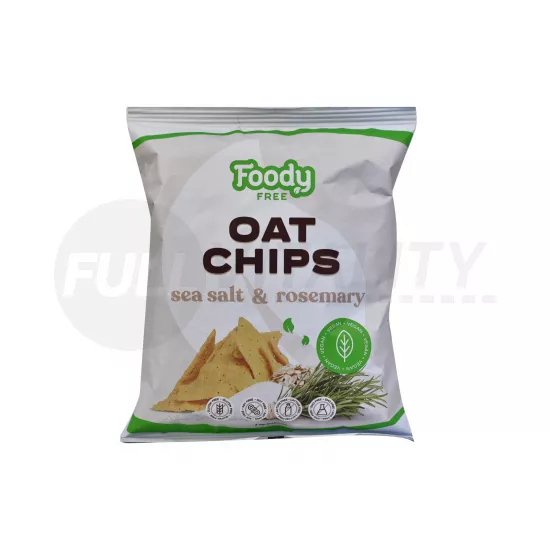 GLUTÉNMENTES FOODY FREE ZABCHIPS TENGERI SÓVAL ÉS ROZMARINGGAL 50G