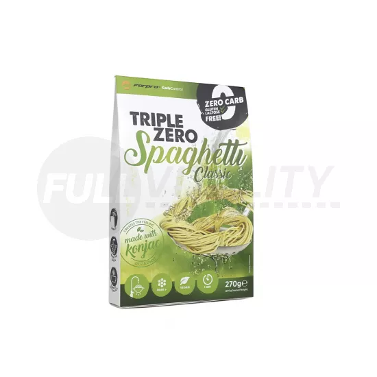GLUTÉNMENTES FORPRO TÉSZTA SPAGETTI NULLA KALÓRIA 270G
