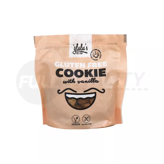 GLUTÉNMENTES GLULUS FREE FROM VANILIÁS KEKSZ 100G