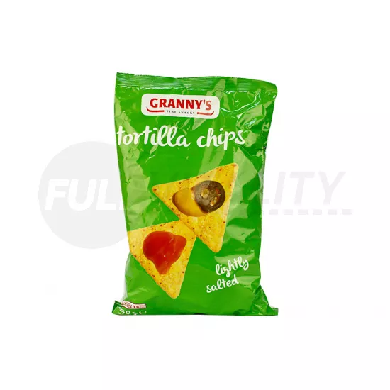 GLUTÉNMENTES GRANNYS NATÚR TORTILLA CHIPS 150G