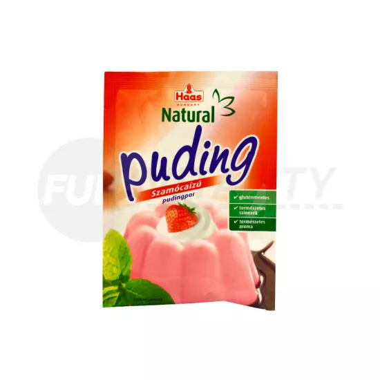 GLUTÉNMENTES HAAS NATURAL PUDINGPOR SZAMÓCÁS 40G