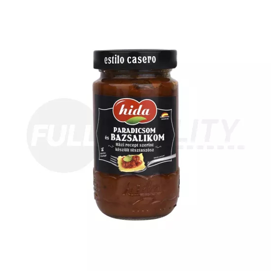 GLUTÉNMENTES HIDA PARADICSOMSZÓSZ BAZSALIKOMMAL 350G