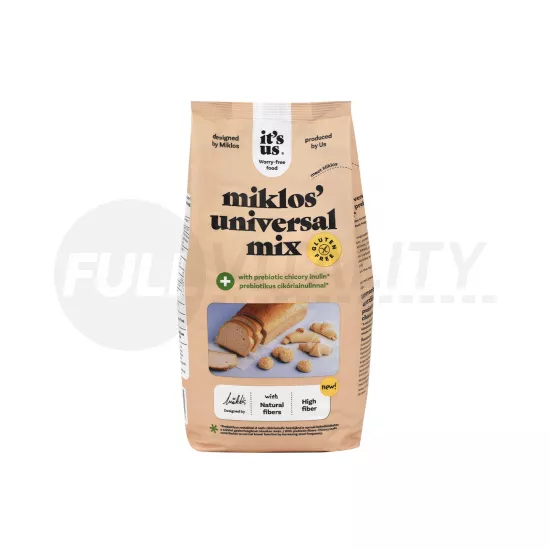 GLUTÉNMENTES ITS US MIKLOS UNIVERSAL MIX PLUS LISZTKEVERÉK 1000G