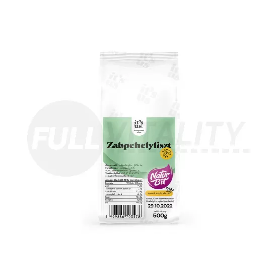 GLUTÉNMENTES ITS US NATURBIT ZABPEHELYLISZT 500G