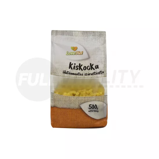 GLUTÉNMENTES LOVE DIET KISKOCKA SZÁRAZTÉSZTA 500G