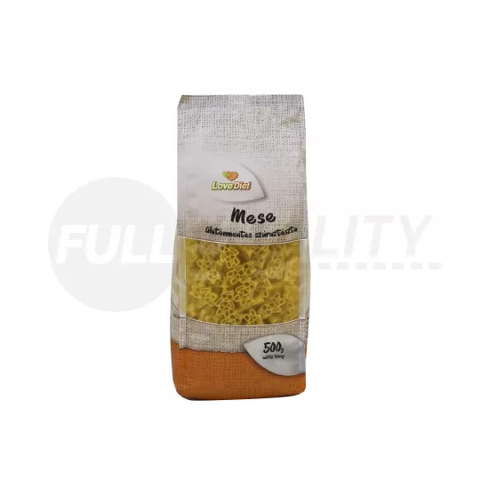 GLUTÉNMENTES LOVE DIET MESE SZÁRAZTÉSZTA 500G