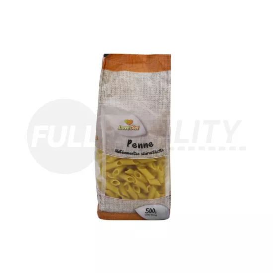 GLUTÉNMENTES LOVE DIET PENNE SZÁRAZTÉSZTA 500G