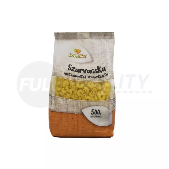 GLUTÉNMENTES LOVE DIET SZARVACSKA SZÁRAZTÉSZTA 500G