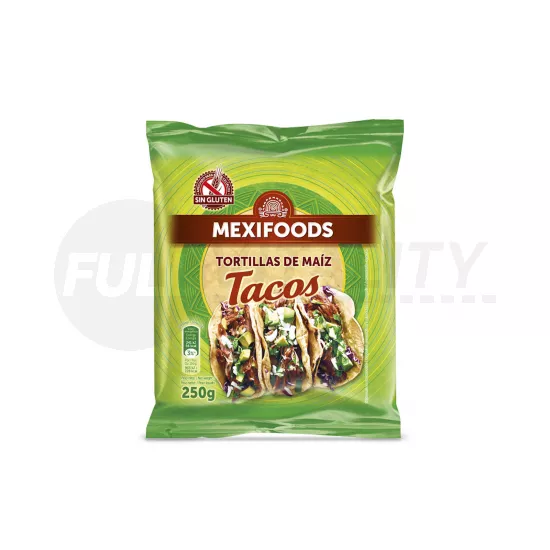 GLUTÉNMENTES MEXIFOODS TORTILLA KUKORICÁS 10DB