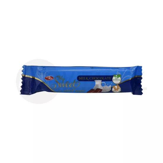 GLUTÉNMENTES MY SWEET TEJCSOKOLÁDÉ HOZZÁADOTT CUKOR NÉLKÜL 26G