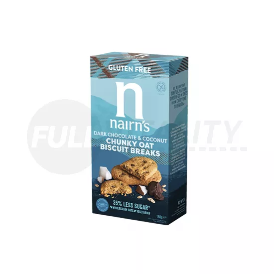 GLUTÉNMENTES NAIRNS TELJESKIŐRLÉSŰ (58%) ROSTDÚS ZABKEKSZ ÉTCSOKI&KÓKUSZ 160G