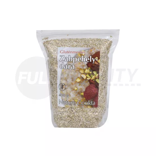 GLUTÉNMENTES NATURE COOKTA ZABPEHELYDARA 400G