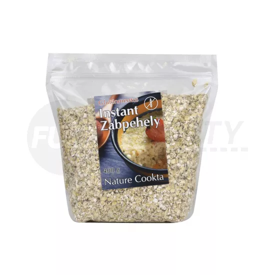 GLUTÉNMENTES NATURE COOKTA INSTANT ZABPEHELY 400G