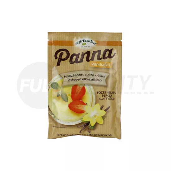 GLUTÉNMENTES PANNA HIDEGEN KÉSZÍTHETŐ VANÍLIA ÍZŰ PUDINGPOR 50G