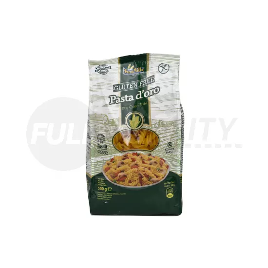 GLUTÉNMENTES PASTA DORO TÉSZTA FUSILLI 500G