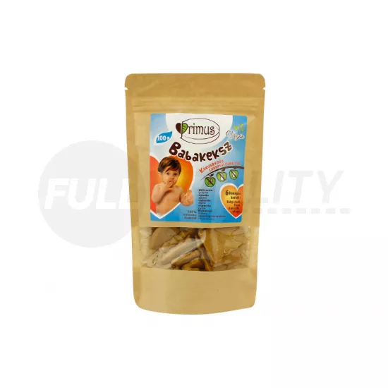 GLUTÉNMENTES PRIMUS VEGÁN BABAKEKSZ 100G