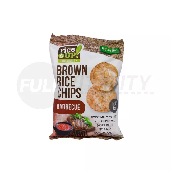 GLUTÉNMENTES RICE UP CHIPS BARBECUE ÍZŰ 60G