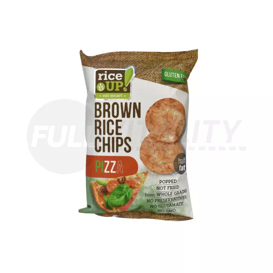 GLUTÉNMENTES RICE UP CHIPS PIZZÁS 60G
