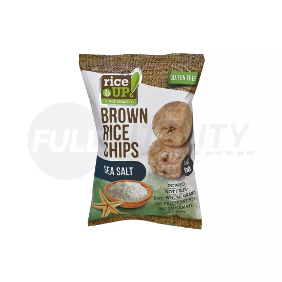 GLUTÉNMENTES RICE UP CHIPS TENGERI SÓS 60G