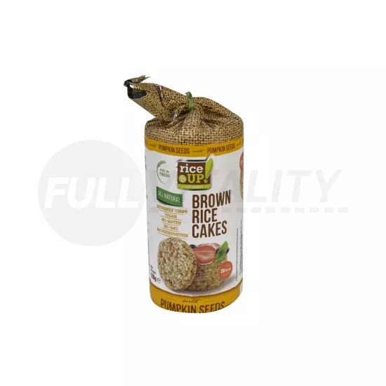 GLUTÉNMENTES RICE UP PUFFASZTOTT SZELET TÖKMAGGAL 120G