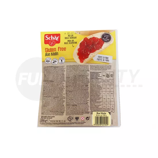 GLUTÉNMENTES SCHAR BON MATIN ÉDES KIFLI 200G