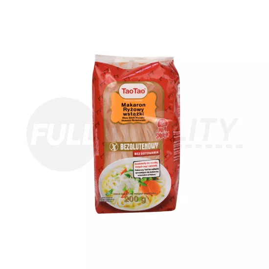 GLUTÉNMENTES TAOTAO HOSSZÚ RIZSMETÉLT 200G