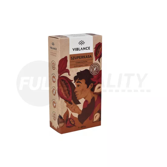 GLUTÉNMENTES VIBLANCE CSOKIVARÁZS SZUPERKÁSA 400G