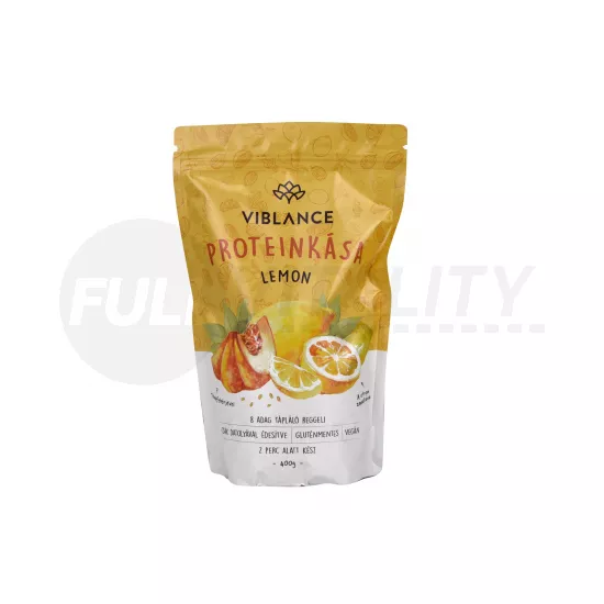 GLUTÉNMENTES VIBLANCE PROTEINKÁSA LEMON SZUPERKÁSA 400G