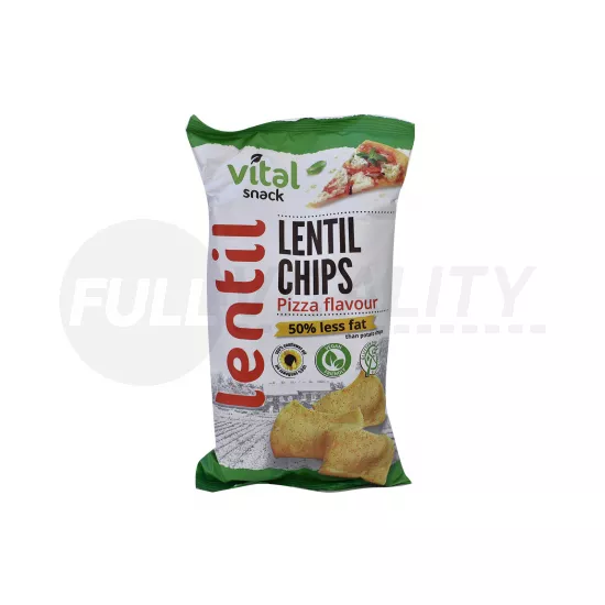 GLUTÉNMENTES VITÁL LENCSE CHIPS PIZZA ÍZŰ 65G