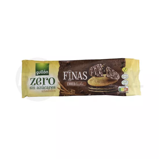 GULLON FINAS ZERO TEJCSOKIS KEKSZ HOZZÁADOTT CUKOR NÉLKÜLI 150G