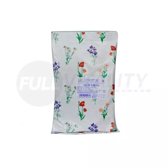 GYÓGYFŰ TEA AKÁCVIRÁG SZÁLAS 30G