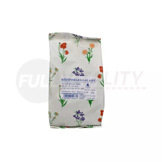 GYÓGYFŰ TEA KÖZÖNSÉGES GALAJFŰ SZÁLAS 40G