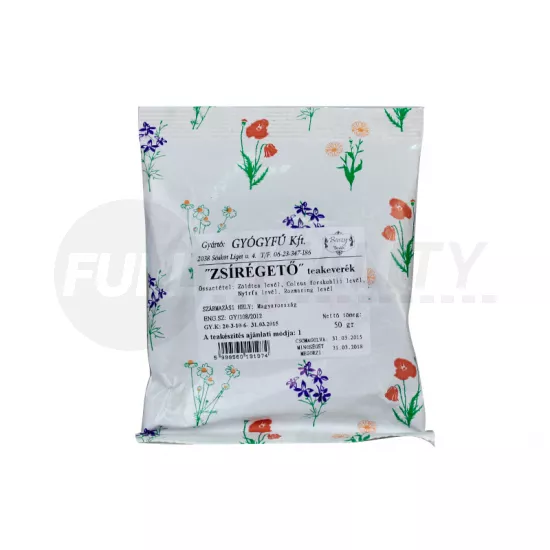 GYÓGYFŰ TEAKEVERÉK ZSÍRÉGETŐ 50G
