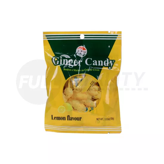 SUN MOON GYÖMBÉRCSEMEGE - CITROMOS 100G